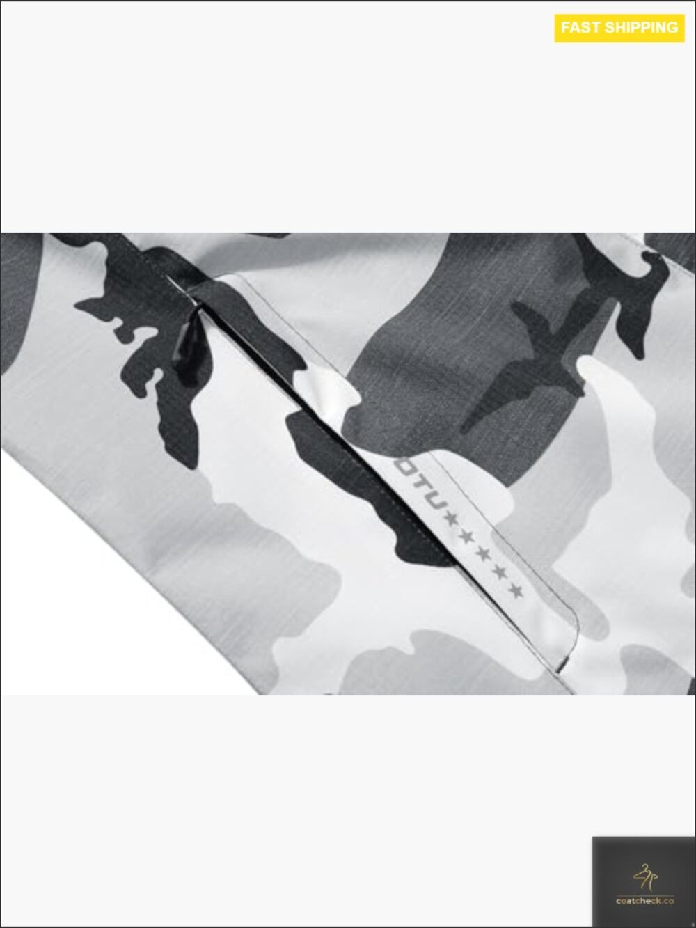 Lightweight Waterproof Raincoat Detachable Hood Travel Jacket - Picture 6 of 7